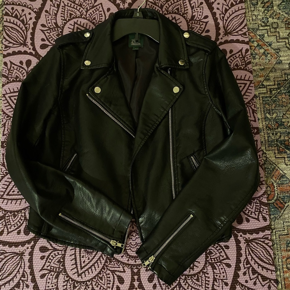 Faux Leather Jacket - Women’s Small - Wild Fable